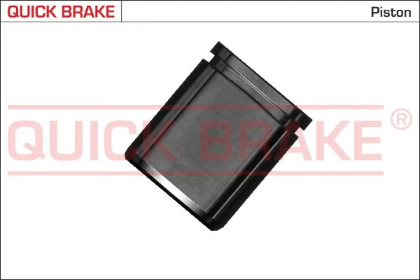 Piston, brake caliper